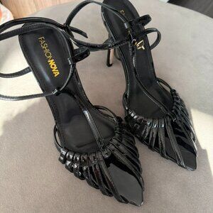 Break Your Heart Heeled Sandals - Fashion Nova